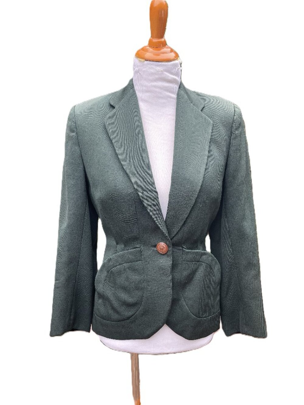 1940s Jacket - Green, Small